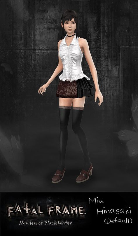 Miu Hinasaki, Fatal Frame Outfit, V Gif, Fatal Frame, Flapper Dress, Bones, Gif, Deviantart, Frame