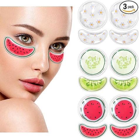 and Patches for Dark Circles and Puffiness Under Eye Patches Reusable Eye Gel Pad Hot Cold Eye Compress for Redness Pain Relief Eye Relax Ice Mask, Eye Gel Pads, Under Eye Patches, Gel Ice Packs, Eye Patches, Ice Pack, Eye Gel, Eye Bags, Dark Circles