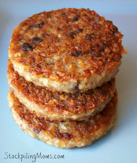 Fried Goetta Homemade Goetta Recipe, Graham Cracker Treats, Kid Friendly Dessert, Sausage Making, Homemade Doughnuts, Easy Peanut Butter Cookies, Breakfast Prep, Cooking 101, Weekend Breakfast