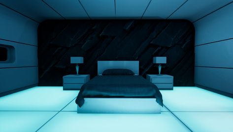 futuristic sci fi soilder movie - Google Search Scifi Bedroom, Futuristic Sci Fi, Conversation Pit, Minimal Bedroom, Hospital Bed, Unique House Design, Cinema Room, Unique Houses, Gallery Room