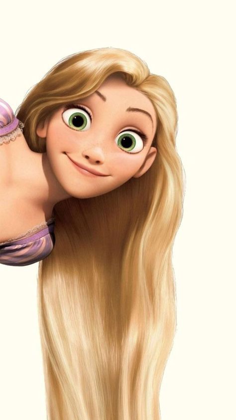 Ninja Cats, Cartoon Girl, Rapunzel, Tangled, Blonde, Hair