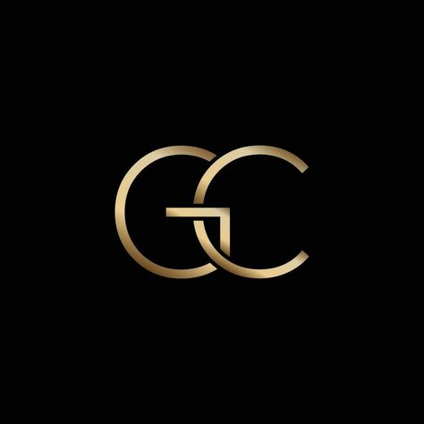 Luxury Letter G and C Logo C And G Logo, Gc Logo Design Ideas, Gc Logo Design, Gc Logo, Hanger Logo, G Logo Design, Entertainment Logo, Floral Wallpaper Phone, Jewelry Logo