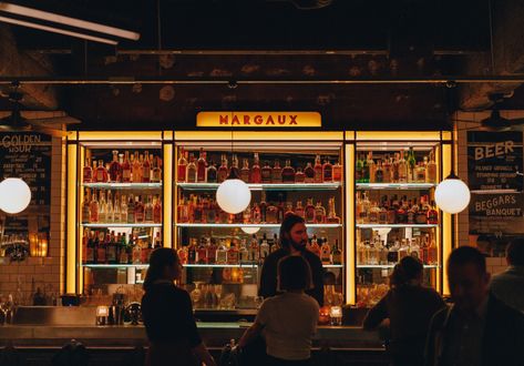 Retro Bars, Taproom Design, Mini Bar Design, Industrial Bar Design, Back Bar Design, Green Grocer, Bar Inspiration, Drink Bar, Bar Model