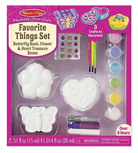 Scratch Art, Melissa And Doug, Kids Makeup, Craft Kits For Kids, Melissa & Doug, Fantasias Halloween, Craft Set, Treasure Boxes, Flower Heart