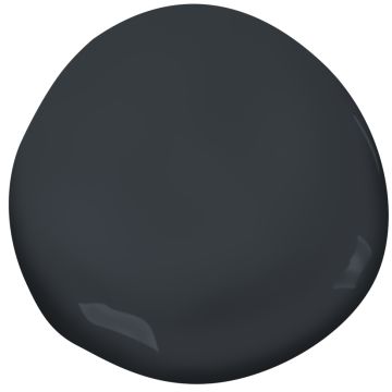 Our Top Dark and Dramatic Designer Paint Picks Pt.1 Soot Benjamin Moore, Bathroom Color Palettes, Painting Kitchen Countertops, Black Paint Color, House Paint Color Combination, Color Combinations Paint, Hale Navy, Revere Pewter, Paint Colors Benjamin Moore