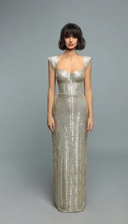 Metallic Corset, Winter Wedding Guest Dresses, Winter Gowns, Fancy Gown, Metallic Gown, Winter Wedding Guest, Structured Corset, Wedding Guest Gowns, Winter Wedding Guest Dress