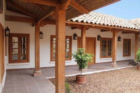 Hacienda Homes, Hacienda Style Homes, Mexico House, Casa Country, Kerala House Design, Kerala Houses, Casas Coloniales, Spanish Style Homes, Hacienda Style