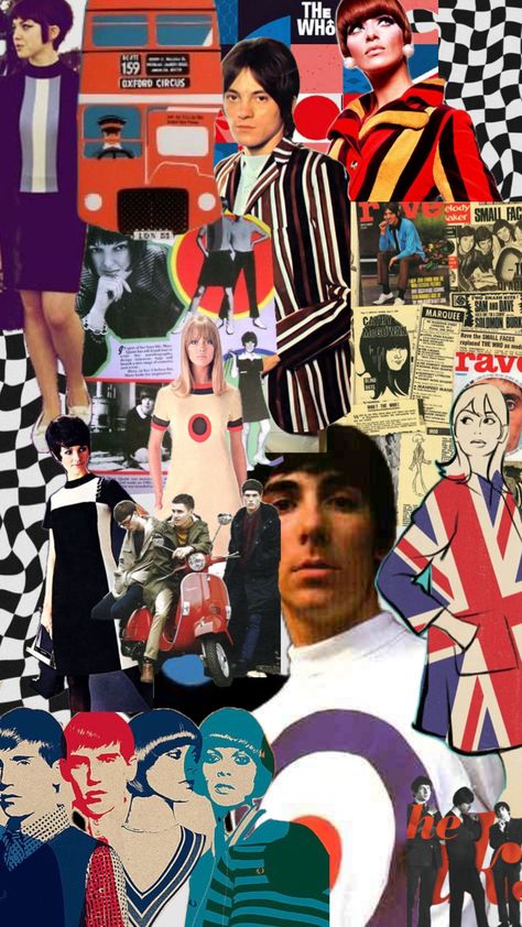 We are the mods #mods #modstyle #60s Mods Subculture Style, Mod Subculture Fashion, 60s Pop Art, Mod Revival, Mod Culture, 1960s Mod Fashion, Mod Party, Mod Aesthetic, Mod Barbie