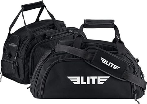 Elite Sports Warrior Series (Gym Bag) Boxing Workout With Bag, Bjj Gym, Jiu Jitsu Gym, Gym Duffle Bag, Boxing Gear, Mma Gym, Mma Gear, Gym Backpack, Boxing Gym