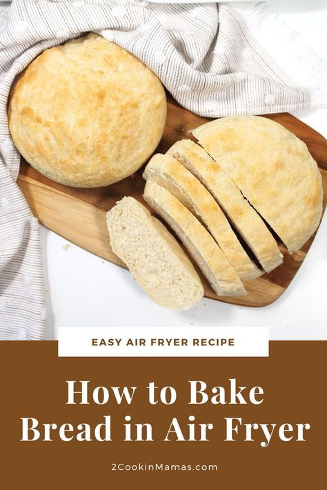 Bake Bread In Air Fryer, Baking Bread In Air Fryer, Homemade Bread In Air Fryer, Air Fry Bread, Bread Air Fryer, Bread In Air Fryer, Air Fryer Bread, How To Bake Bread, Ninja Grill