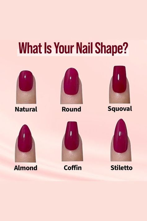 What is the meaning behind the Red Nail Theory? 5 Reasons Why You Should Try It THIS HOLIDAY SEASON — ASHLINA KAPOSTA Different Natural Nail Shapes, Diff Nail Shapes, Trendy Nail Shapes 2023, Narrow Nails Shape Long, Shape Of Nails Chart, Gel Nail Shapes Chart, Square To Almond Nails Shape, Acrylic Shapes Nails, Almond Vs Coffin Shape