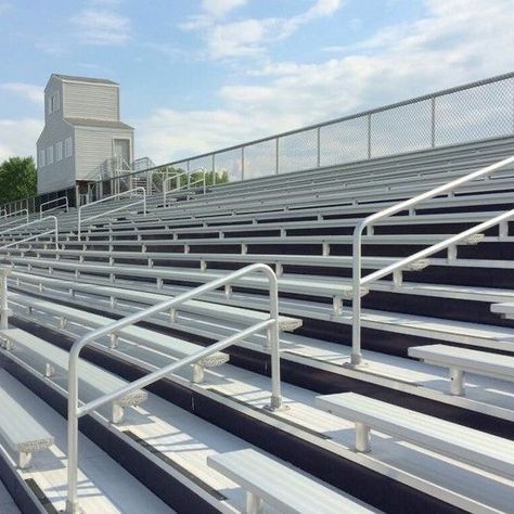 School Building Design, School Hallways, American High School, Episode Backgrounds, School Interior, School Campus, Dream School, School Building, Bleachers