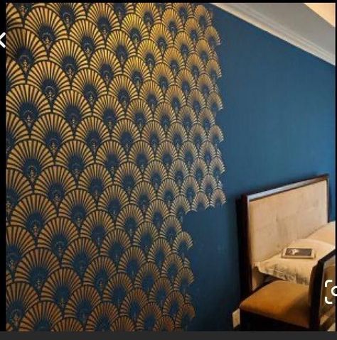 wall stencil patterns -stencil designs - stencil patterns - stencil - wall paint patterns - stencil art - wall stencil designs -stencils - flower stencil - rose stencil - wall stencil - Wall stencil patterns bedrooms - stencil wall - wall paint designs room wall painting - wall paint patterns - wall design - diy wall painting - paint colors for home - pastel wall color ideas - Wall painting ideas creative - wall decals - wall drawing - kids room wallpaper - wall painting - wall paining ide Art Deco Wall Stencil, Asian Paints Wall Designs, Asian Paint Design, Drawing Painting Ideas, Canvas Painting Aesthetic, Painting Ideas For Walls, Modern Wall Stencil, Aesthetic Paint, Walls Painting