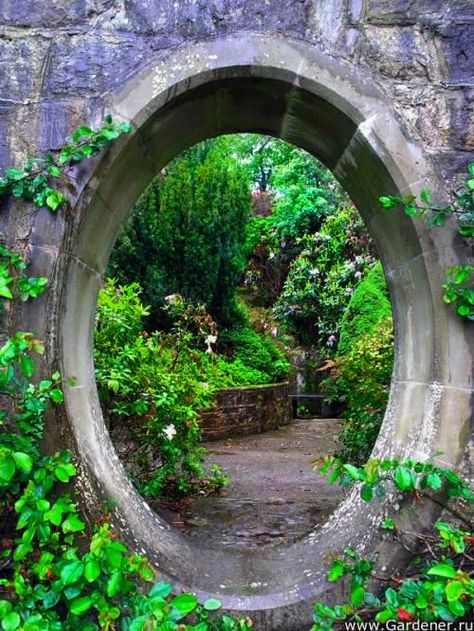 Our secret garden...Im thinking a garden gate or arched door on the front end..and this sweet little tunnel pass through on one of the trails? Garden Entrance, Have Inspiration, The Secret Garden, Garden Gate, Enchanted Garden, Gorgeous Gardens, Garden Gates, Garden Spaces, Shade Garden