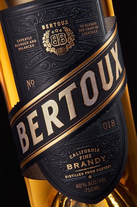 Our Work - Sandstrom Partners - Strategic Brand Design Cognac Bottle Design, Alcohol Bottle Label Design, Whiskey Labels Design, Spirit Packaging Design, Premium Alcohol Packaging, Liquor Branding Design, Whiskey Branding Design, Brandy Label Design, Beer Packaging Design Branding