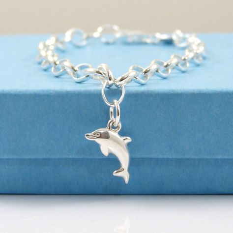 Check these cute little dolphin bracelets out on my #etsy shop Sterling Silver Dolphin Bracelet, Silver Bracelet, Sterling Silver Bracelet, Dolphin Bracelet, Nautical Jewellery, The Strandline https://etsy.me/3DqesZF #silver #no #women Pokemon Jewelry, Border Patterns, Dolphin Bracelet, Crochet Border, Dolphin Jewelry, Nautical Jewelry, Jewelry Accessories Ideas, Dainty Bracelet, Butterfly Bracelet