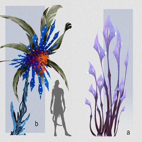 Avatar Flowers, Avatar Plants, Fantasy Plants, Alien Plants, Planet Drawing, Arte Alien, Concept Ideas, Alien Concept, Alien Planet