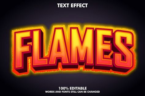 Flames banner - hot fire text effect | Free Vector #Freepik #freevector #comic #typography #cute #hipster Comic Typography, Fire Typography, Fire Text, Fire Sticker, Shirt Printer, Beer Quotes, T Shirt Printer, White Business Card, Space Illustration