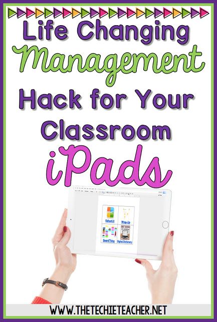 iPad Management Hack: Bookmark a Google Doc on your classroom iPads for students to quickly access websites, Google Forms, Google Slides and other web tools . Apple Classroom, Technology Websites, Techie Teacher, Classroom Tips, Google Doc, Teaching Technology, Class Management, Web Tools, Classroom Technology