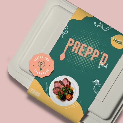 Meal Prep Packaging Design, Meal Prep Branding, Meal Prep Packaging, Healthy Restaurant Branding, Health Food Logo, Meal Prep Business, Jeremiah 2911, Food Delivery Packaging, Healthy Food Branding