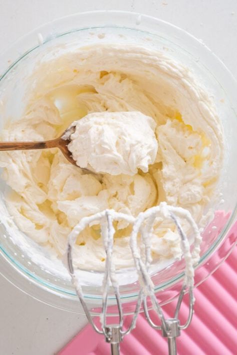 Quick 5-Minute Clotted Cream Recipe - Brooklyn Farm Girl Devonshire Cream Recipe, Clotted Cream Recipe, Ricotta Pancakes Recipe, Fluffy Lemon Ricotta Pancakes, Lemon Ricotta Pancakes Recipe, Clotted Cream Recipes, Devonshire Cream, Homemade Whipped Cream Recipe, Cherry Delight