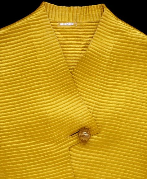 KFG comment - color not right for me but love the texture, interesting collar and close.  Evening jacket | Jeanne Lanvin | V&A Search the Collections Jeanne Lanvin, Evening Jacket, Evening Jackets, Clothing Details, French Fashion, Fashion History, Upcycle Clothes, Fashion Details, Vintage Chic