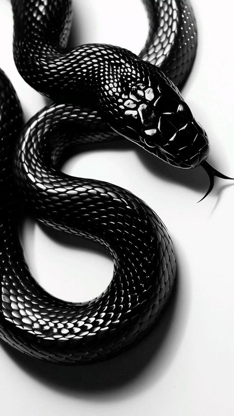 #snake #lilith #devil Black Mamba Aesthetic, Black Snake Aesthetic, Black Snake Wallpaper, Envy Aesthetic, Iris Core, Snake Reference, Black Serpent, Saint Dymphna, Lilith Altar