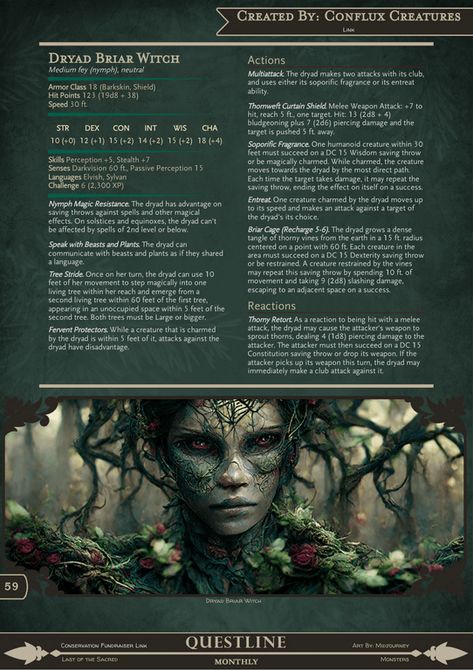 D D 5e Homebrew, Dnd Enemies, Homebrew Monsters, Dungeons And Dragons Rules, Dungeons And Dragons Races, Monster Manual, Dnd Homebrew, Dnd Campaign, Adventure Ideas