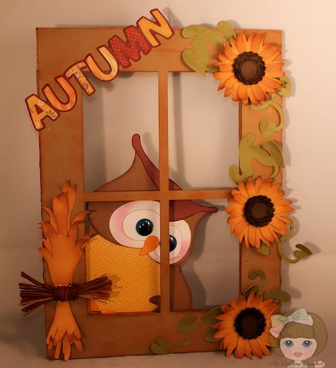 Have An Owlsome Fall Y'All Blog Hop! Fall Decor Ideas For Kindergarten, Autumn School Decoration, Autumn Wall Decor, Fall Classroom Decorations, Fall Arts And Crafts, Paper Flower Art, Owl Crafts, Autumn Crafts, Fall Projects