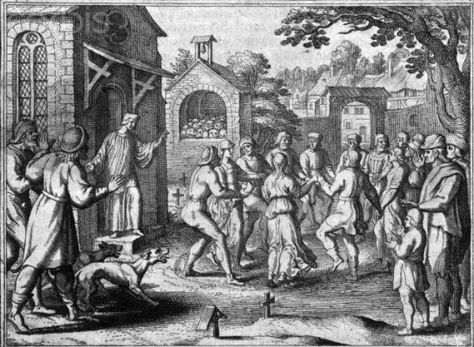 Ggroups of people caught up in 'dancing mania' or a 'dancing plague' . Dancing Plague, Strange Events, Holy Roman Empire, People Dancing, Historical Documents, Strasbourg, Roman Empire, Portal, Dancing