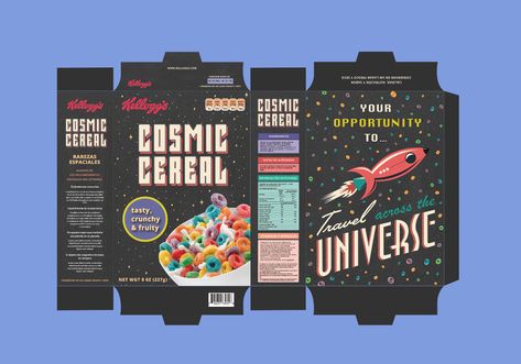 Cereal Box Mockup Free projects | Photos, videos, logos, illustrations and branding on Behance Cereal Box Aesthetic, Cereal Box Graphic Design, Aesthetic Cereal Box, Cute Cereal Box Design, Cereal Box Design Ideas, Cereal Box Illustration, Packaging Design Aesthetic, Cereal Branding, Candy Box Design