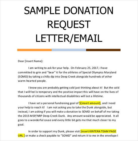 29+ Donation Letter Templates - PDF, DOC | Free & Premium Templates Donation Letter Samples, Donation Thank You Letter, Donation Letter Template, School Donations, Donation Request Letters, Fundraising Letter, Sponsorship Letter, Donation Letter, Donation Request