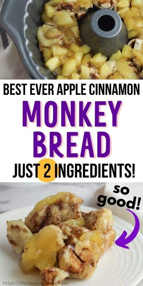 Apple Cinnamon Monkey Bread Monkey Bread With Cinnamon Rolls Easy, Monkey Bread With Cinnamon Rolls, Apple Cinnamon Monkey Bread, Biscuit Monkey Bread, Apple Monkey Bread, Cinnamon Monkey Bread, Easy Monkey Bread, Cinnamon Roll Monkey Bread, Homemade Apple Pie Filling