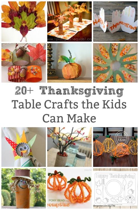 Thanksgiving Centerpieces Kids, Thanksgiving Table Crafts, Thanksgiving Crafts For Church, Fun Fall Crafts For Kids, Thanksgiving Decorations Diy Table, Thanksgiving Table Settings Diy, Thanksgiving Table Centerpieces, Thanksgiving Centerpieces Diy, Thanksgiving Table Settings Simple