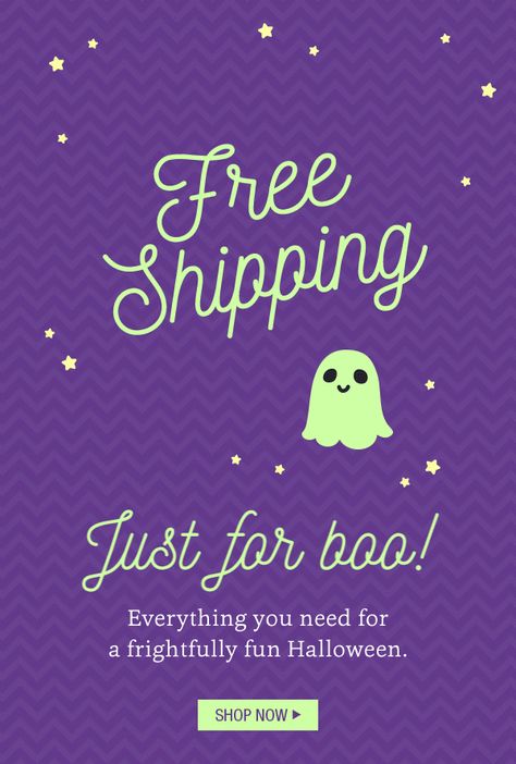 Free Shipping Email Design, Halloween Email Marketing, Halloween Email Design, Halloween Newsletter, Halloween Design Graphic, Graphic Design Email, Email Gif, Free Shipping Banner, Free Shipping Graphic