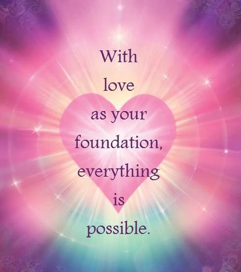 Through love everything is possible!  I AM Choosing Love A Course In Miracles, Everything Is Possible, Love And Light, Spiritual Awakening, Positive Thoughts, Spiritual Quotes, Wisdom Quotes, Positive Affirmations, Mantra