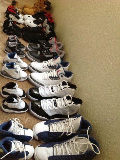 Baby Jordans, Like Father Like Son, Baby Boy Swag, Swag Shoes, Baby Outfits, Dream Shoes, Baby Baby, Sneaker Head