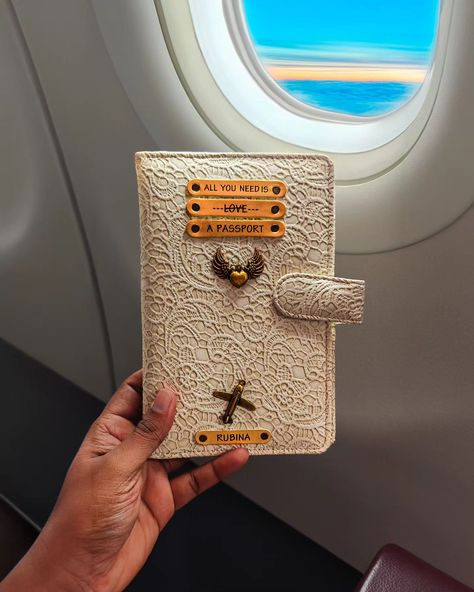 ✨ Enhance your travel essentials with the Gilded Grace White Personalized Travel Wallet! ✨ Ideal for the sophisticated traveler: 🛫 Streamlined design organizes your cards, passports, and boarding passes. 🌍 Stay connected anywhere with dedicated SIM card slots. 💵 Secure zippered compartment for currency and small treasures. ✍️ Convenient pen loop ensures you're always ready to jot down your next adventure. Arrives beautifully packaged and ready for gifting or personal indulgence. Personal... Boarding Passes, Case Aesthetic, Passport Case, Streamline Design, 2025 Vision, Streamlined Design, Travel Wallet, Passport Cover, Travel Wallets