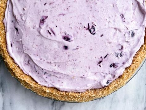 Blueberry Cream Pie, Erin Jeanne Mcdowell, Blueberry Cream Pies, Vanilla Wafer Crust, Baking Recipes Pie, Vanilla Wafer, Summer Pie, Homemade Graham Crackers, Blueberry Pie Filling