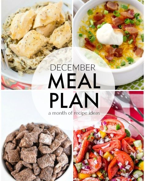 December Lunch Ideas, December Dinner Ideas, December Meal Plan, December Meals, Persnickety Plates, Meal Planing, Meal Calendar, Holiday Meal Planning, Chef Boyardee