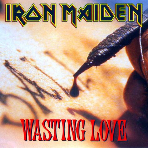 Iron Maiden - Wasting love (1992) Iron Maiden Album Covers, Iron Maiden Albums, Album Artwork Cover Art, From Here To Eternity, Metal Albums, Uk London, Iron Maiden, London England, Cover Art