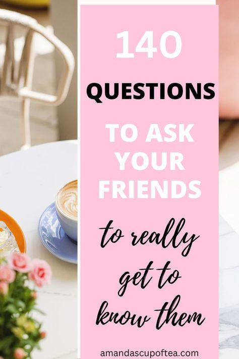 Such cute conversation starters! Great list of questions to ask your friends! Questions To Ask Friends Random, Questions To Ask Your Best Friend Friendship, Cute Conversation Starters, Best Friend Questions To Ask, Questions To Ask Your Best Friend, Questions For Best Friends, Truth Questions To Ask, Secrets To Tell, Questions To Ask Your Friends