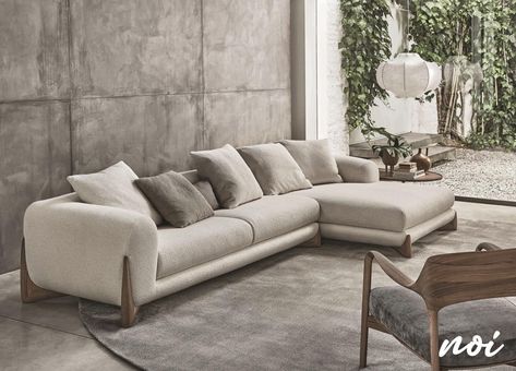 Modern Sofa Designs Luxury, Porada Furniture, Sofa Design Luxury, Warm Living Room Colors, Corner Sofa Living Room, Luxury Sofa Living Room, Sofa Design Wood, Latest Sofa Designs, Luxury Furniture Sofa