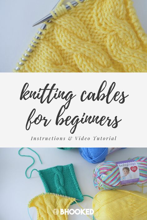 Cables Knitting, Diy Knitting Needle Case, Knitting Beginners, Knit Cables, Knitting Cables, Knitting Hacks, Knitting Needle Case, Cable Knitting Patterns, Beginner Knitting