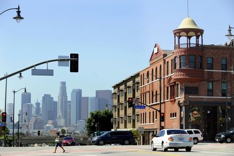 Boyle Heights remains a center of gravity for L.A. Latinos - Los Angeles Times Bradbury Building, Visit Los Angeles, Los Angeles Street, Best Mexican Restaurants, Boyle Heights, Selena Quintanilla Perez, Center Of Gravity, Hollywood Sign, Historical Moments