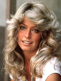 Farah Fawcett Hair, 70s Icons, Long Braided Hairstyles, Hair Poster, Farrah Fawcet, Wavy Curls, Fashion 70s, 80s Hair, Farrah Fawcett