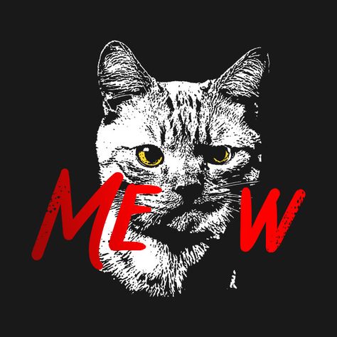 T Shirt Picture Design, Iconic Tshirt Designs, Pet Tshirt Design, Animal Tshirt Design, Cat T Shirt Design, Cat Tshirt Design, Couple T Shirt Design, Cat Graphic Design, Mobile Stickers