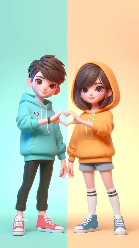 Love Story Pic, Cupal Pic Love, Image Couple, Love Cartoon Couple, Cute Love Photos, Desain Quilling, Cartoon Love Photo, Cute Couple Dp, Cartoon Profile