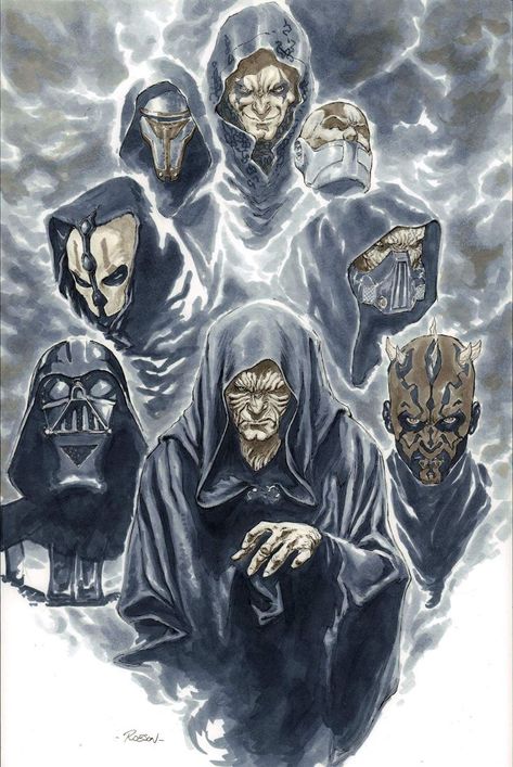 Star Wars Kotor, Star Wars Sith Lords, Star Wars Painting, Anakin Vader, Arte Nerd, Star Wars Sith, Star Wars Drawings, Vader Star Wars, Star Wars Concept Art