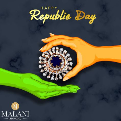 Republic Day Jewellery Poster, Republic Day Jewellery Post, Creative Republic Day Ads, Republic Day Jewellery Ads, Independence Day Jewellery Ads, Republic Day India Creative Ads, Republic Day Jewellery, 26 January Republic Day Creative Ads, Republic Day Ads